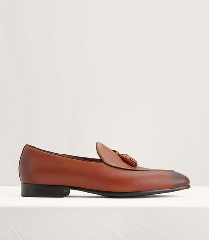 Leather Tasselled Loafers