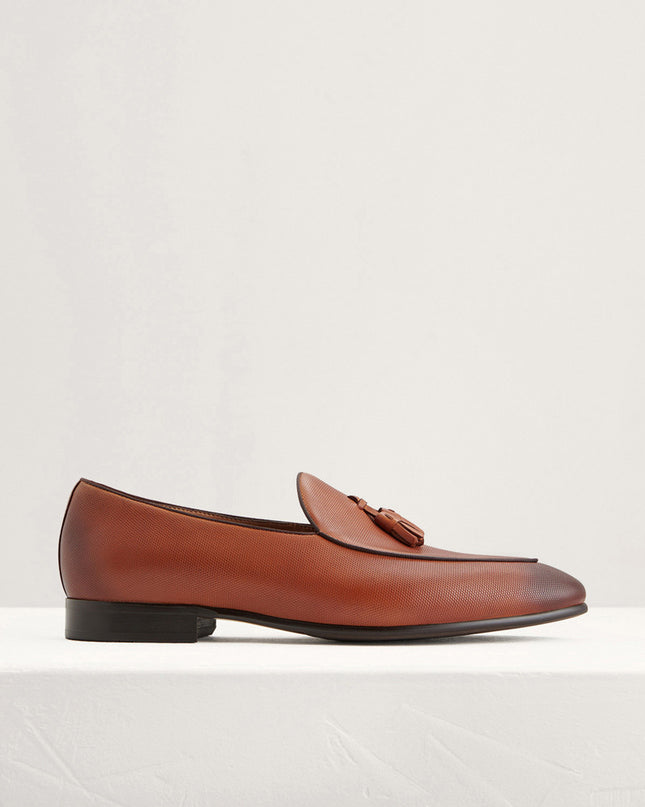 Leather Tasselled Loafers
