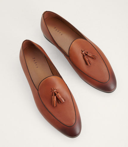 Leather Tasselled Loafers