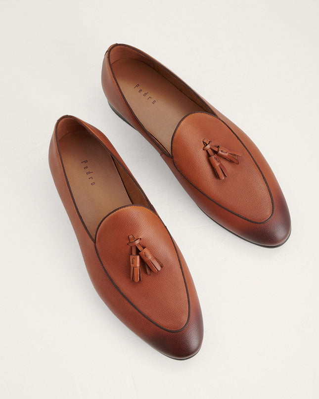 Leather Tasselled Loafers