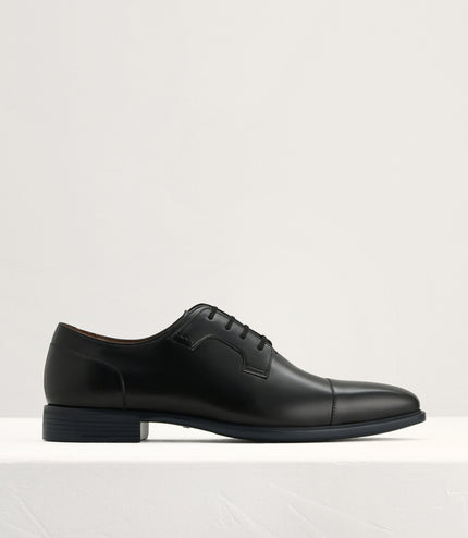 Pointed Toe Leather Derby Shoes