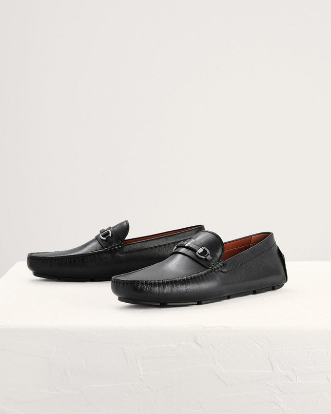 Horsebit Leather Moccasins