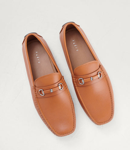 Horsebit Leather Moccasins