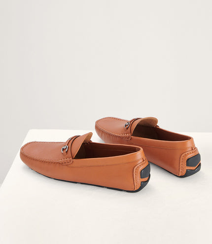 Horsebit Leather Moccasins