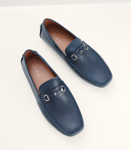 Horsebit Leather Moccasins