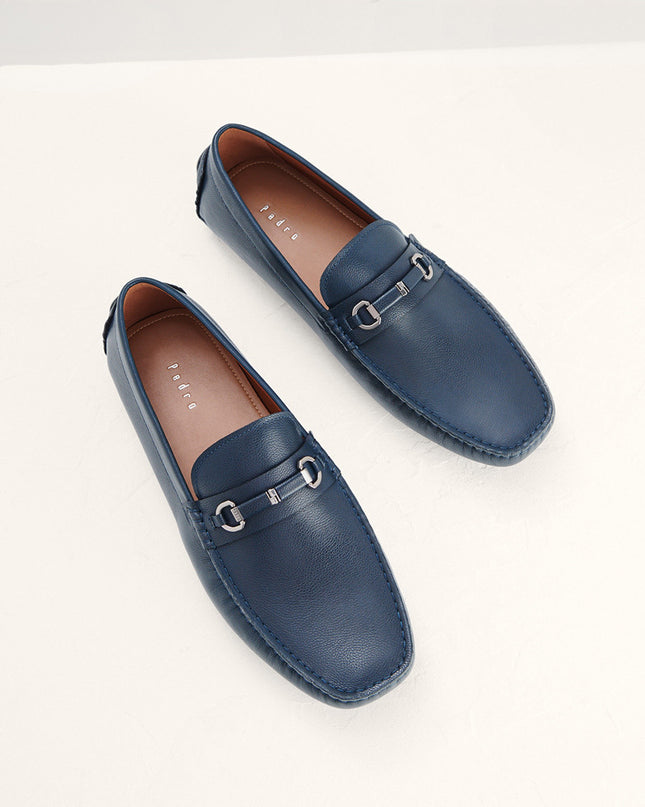 Horsebit Leather Moccasins