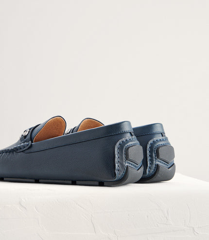 Horsebit Leather Moccasins