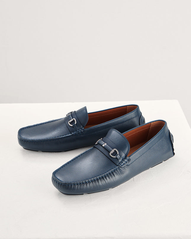 Horsebit Leather Moccasins