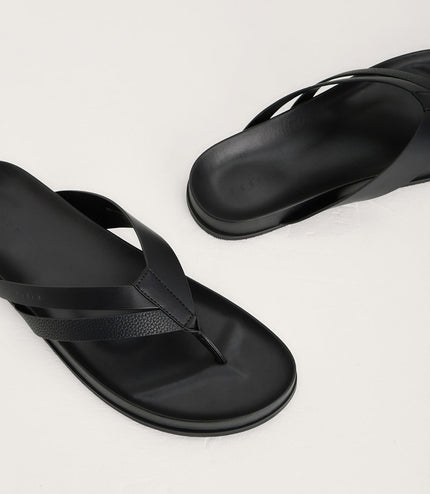 Textured Thong Sandals