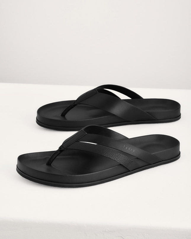 Textured Thong Sandals