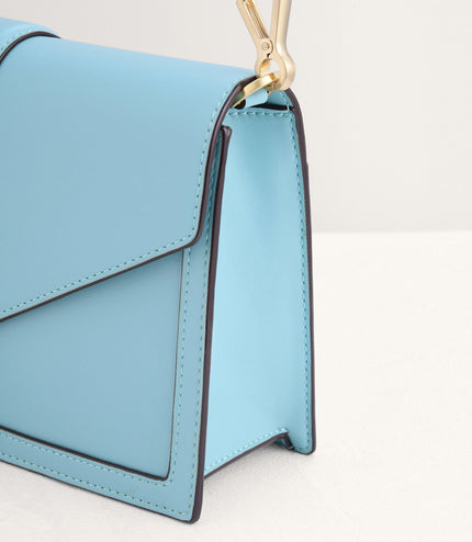 Shoulder Bag with Precious Stone Lock