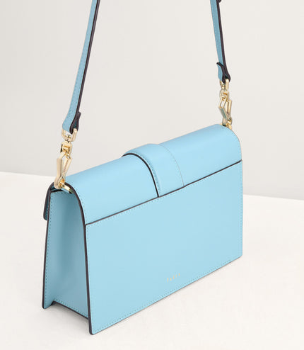 Shoulder Bag with Precious Stone Lock