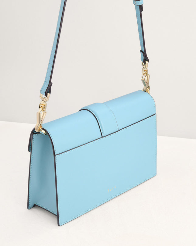 Shoulder Bag with Precious Stone Lock
