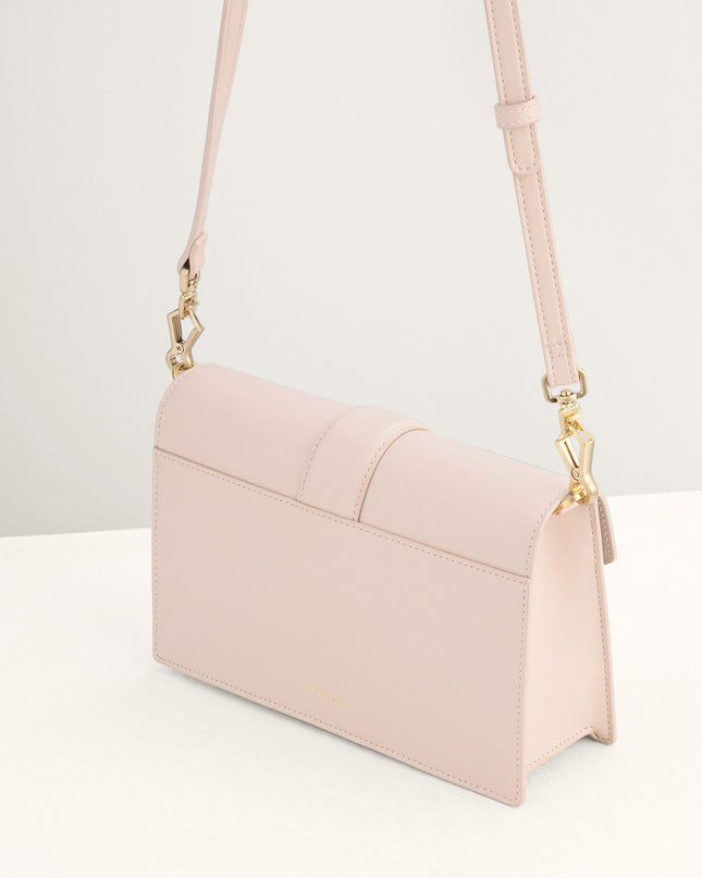 Shoulder Bag with Precious Stone Lock