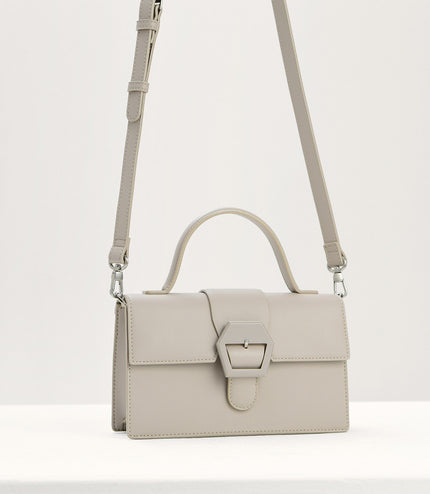 Mini Buckled Front Flap Bag
