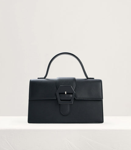 Mini Buckled Front Flap Bag