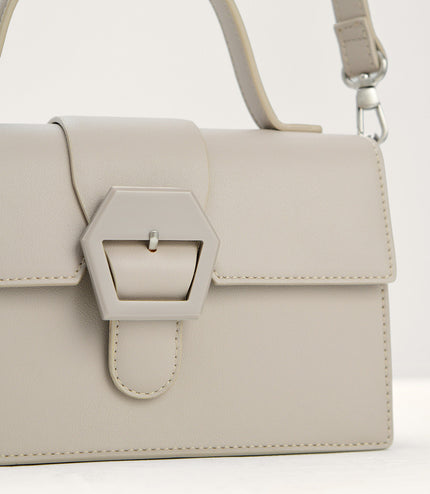 Mini Buckled Front Flap Bag