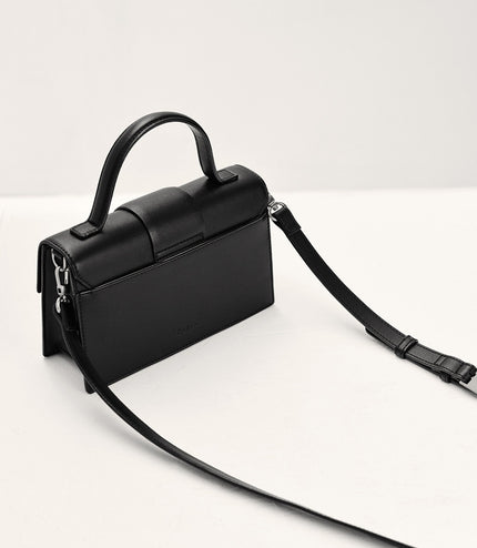 Mini Buckled Front Flap Bag