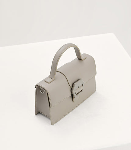 Mini Buckled Front Flap Bag