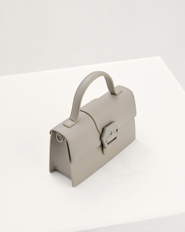 Mini Buckled Front Flap Bag