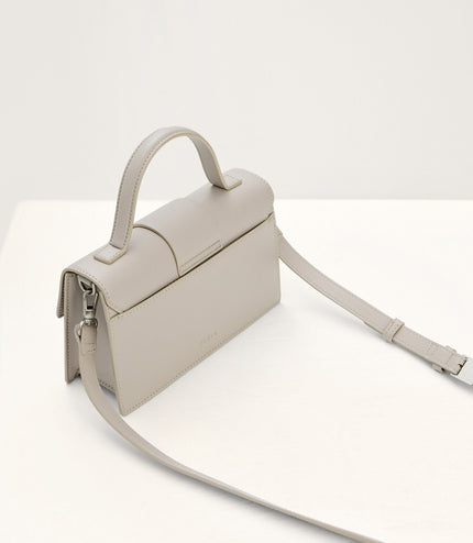 Mini Buckled Front Flap Bag