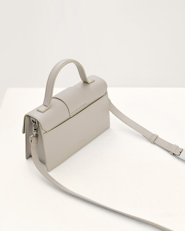 Mini Buckled Front Flap Bag