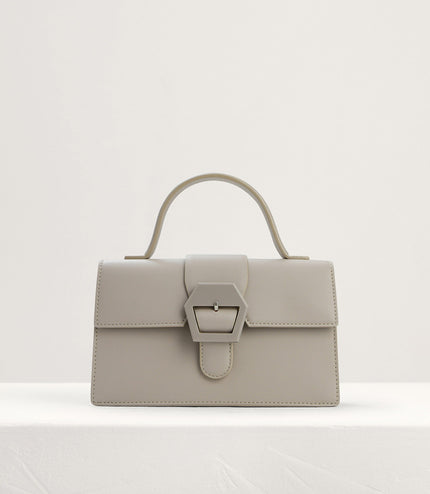 Mini Buckled Front Flap Bag
