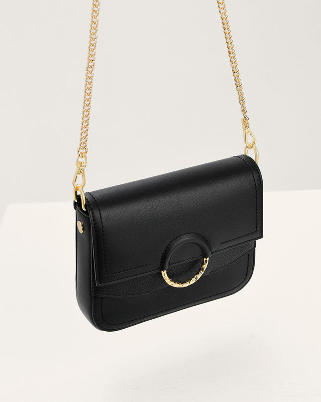 Twist Loop Top Handle Bag