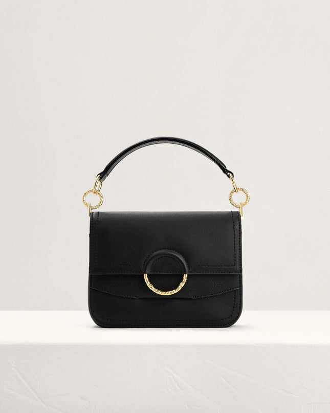 Twist Loop Top Handle Bag