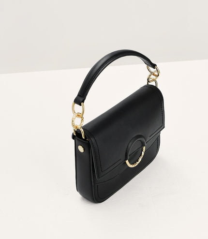 Twist Loop Top Handle Bag