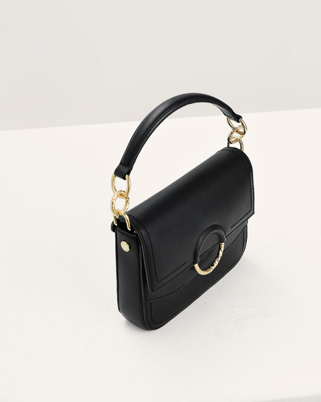 Twist Loop Top Handle Bag