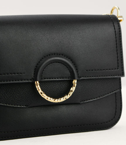 Twist Loop Top Handle Bag