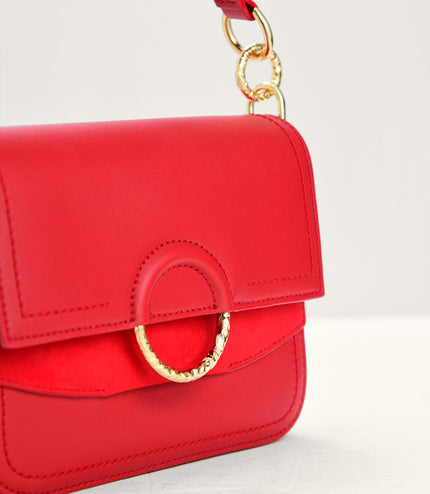 Twist Loop Top Handle Bag