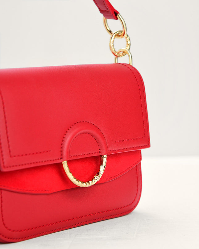 Twist Loop Top Handle Bag