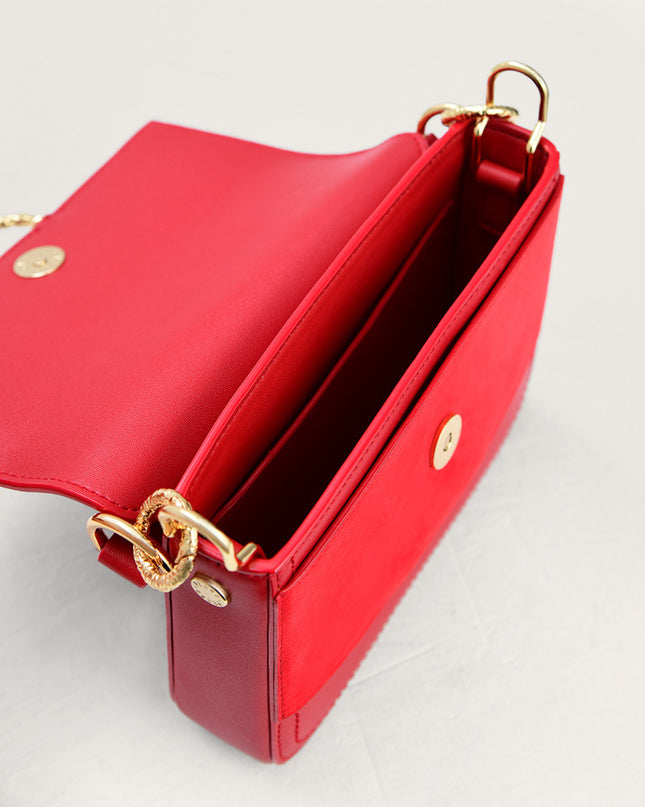 Twist Loop Top Handle Bag
