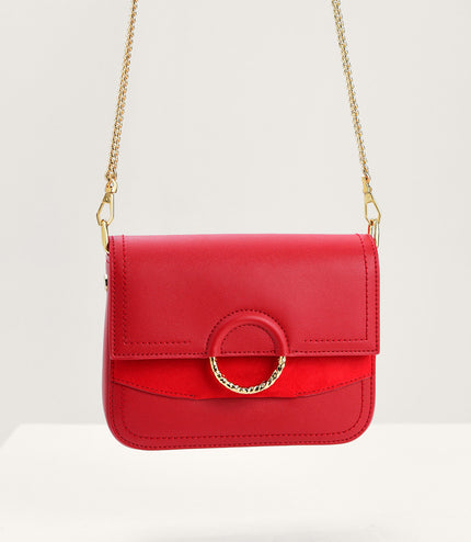 Twist Loop Top Handle Bag