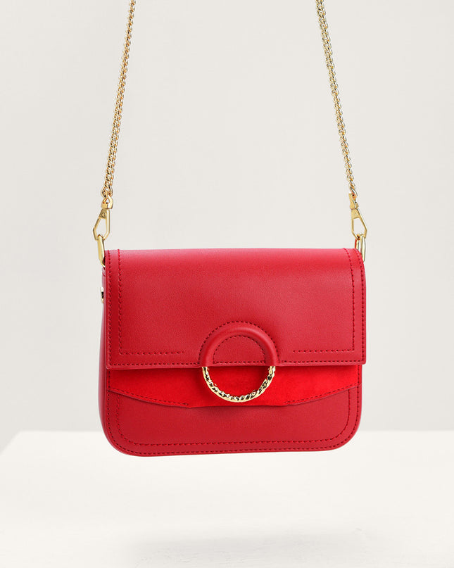 Twist Loop Top Handle Bag