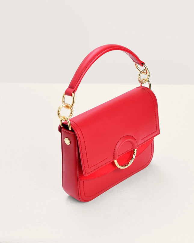 Twist Loop Top Handle Bag