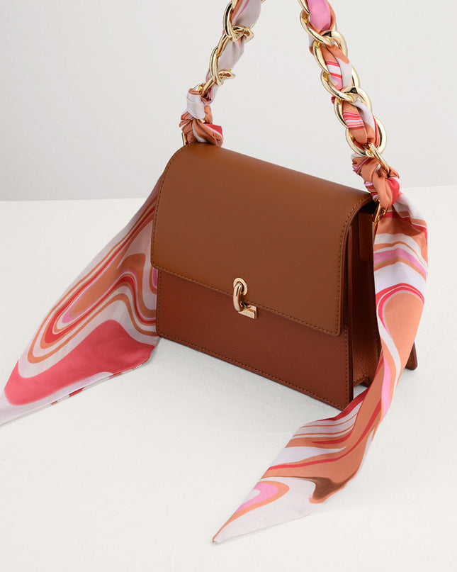 Mini Bag with Twill Details