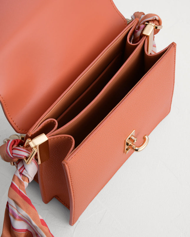 Mini Bag with Twill Details