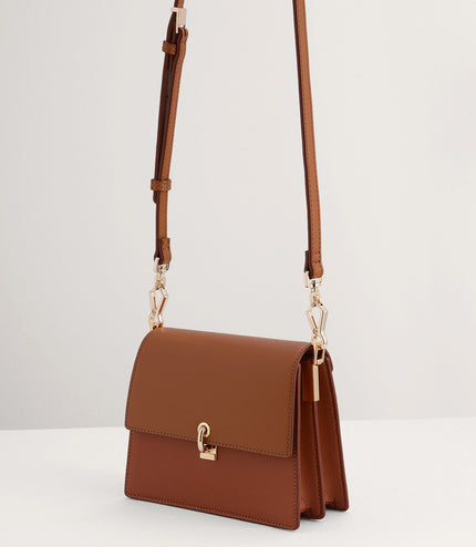 Mini Bag with Twill Details
