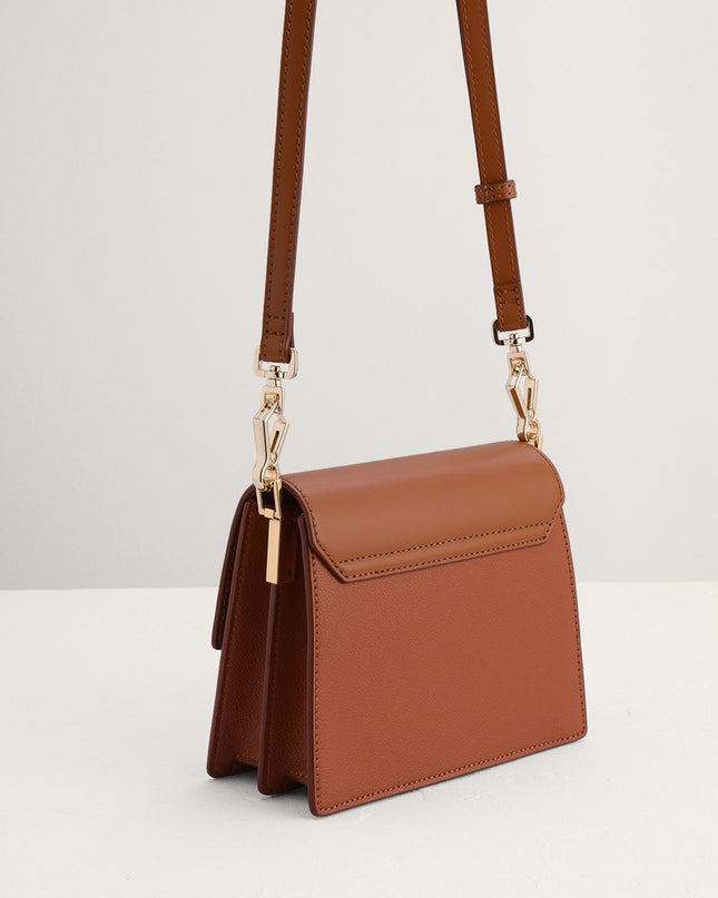 Mini Bag with Twill Details