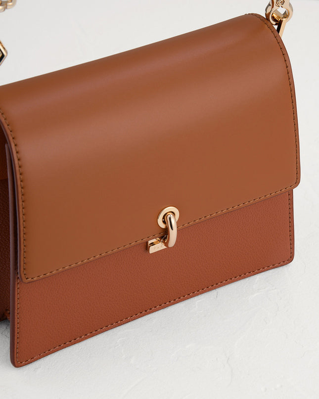 Mini Bag with Twill Details