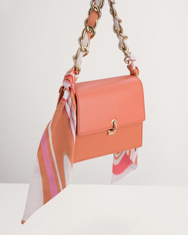 Mini Bag with Twill Details