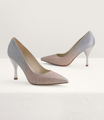 Ombre Glitter Pumps