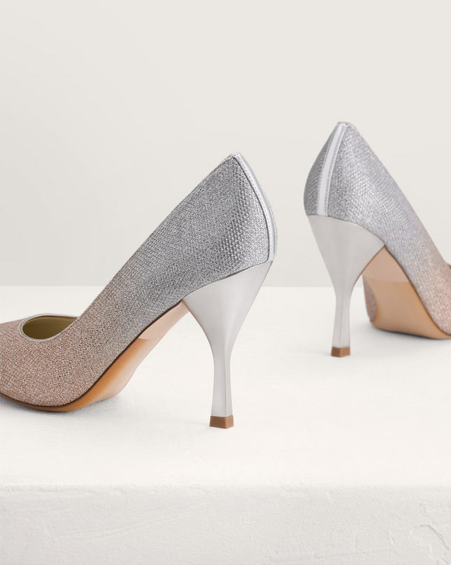 Ombre Glitter Pumps