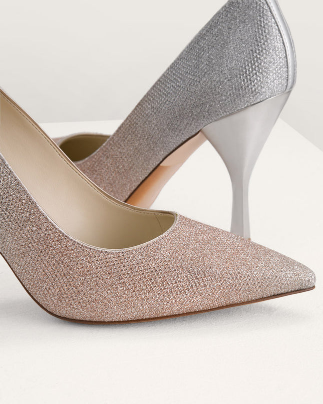 Ombre Glitter Pumps