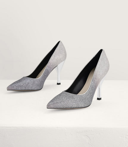 Ombre Glitter Pumps