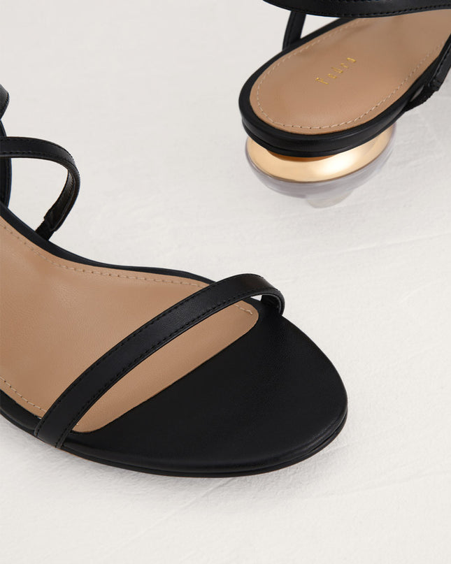 Strappy Heeled Slingback Sandals