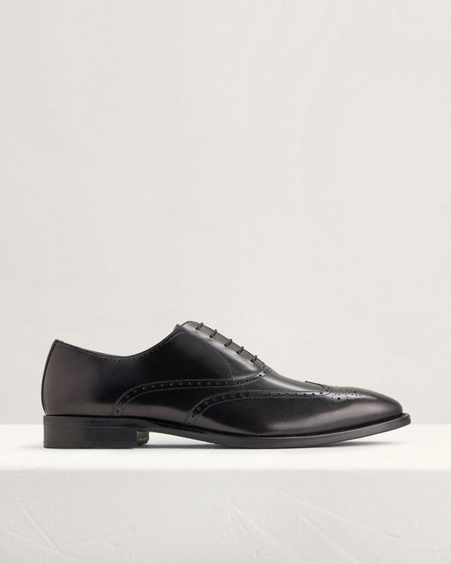 Brogue Leather Oxfords